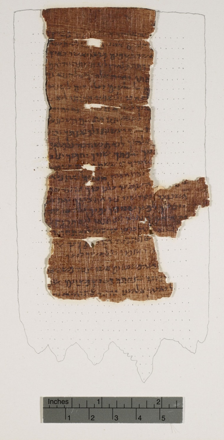 Image: The \"Nash Papyrus\"